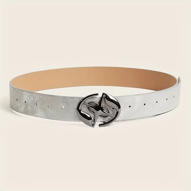 Y2K Personalized Belt Star Cross