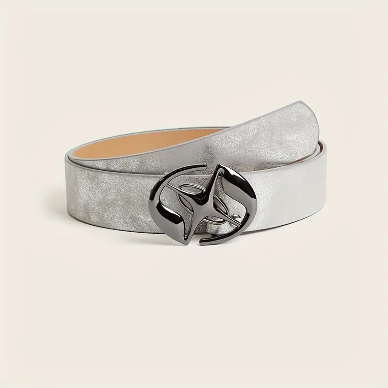 Y2K Personalized Belt Star Cross