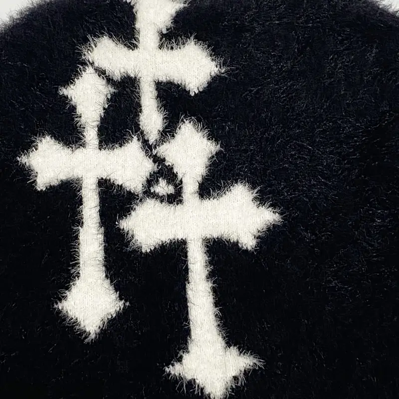 Y2K Hip-Hop Plush Beanie