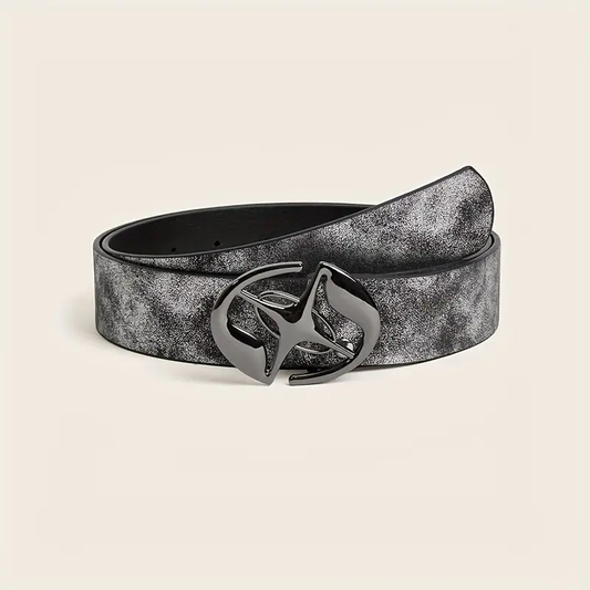 Y2K Personalized Belt Star Cross