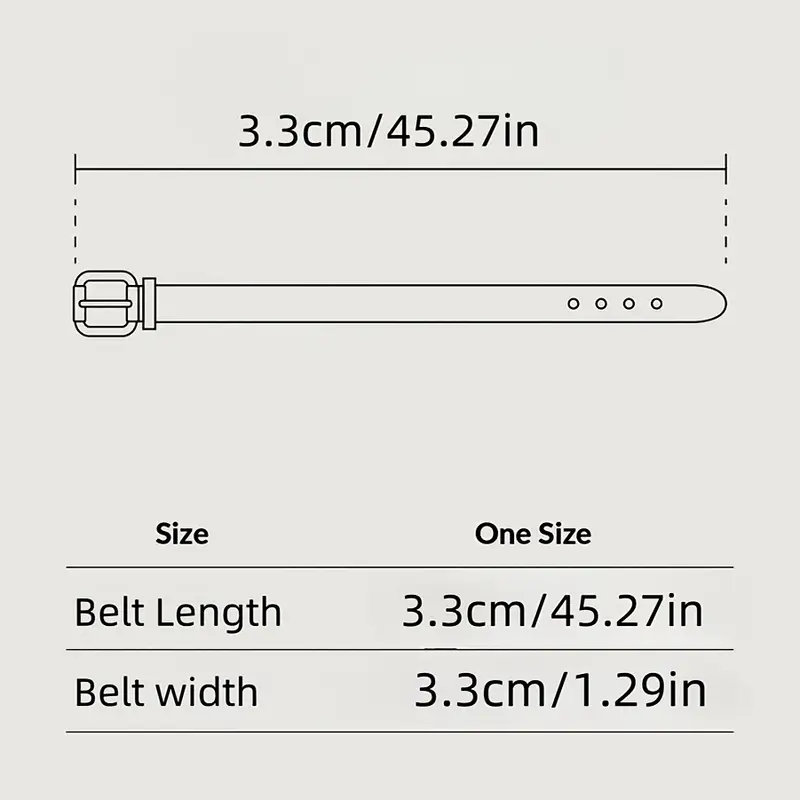 Y2K Street Style Belt